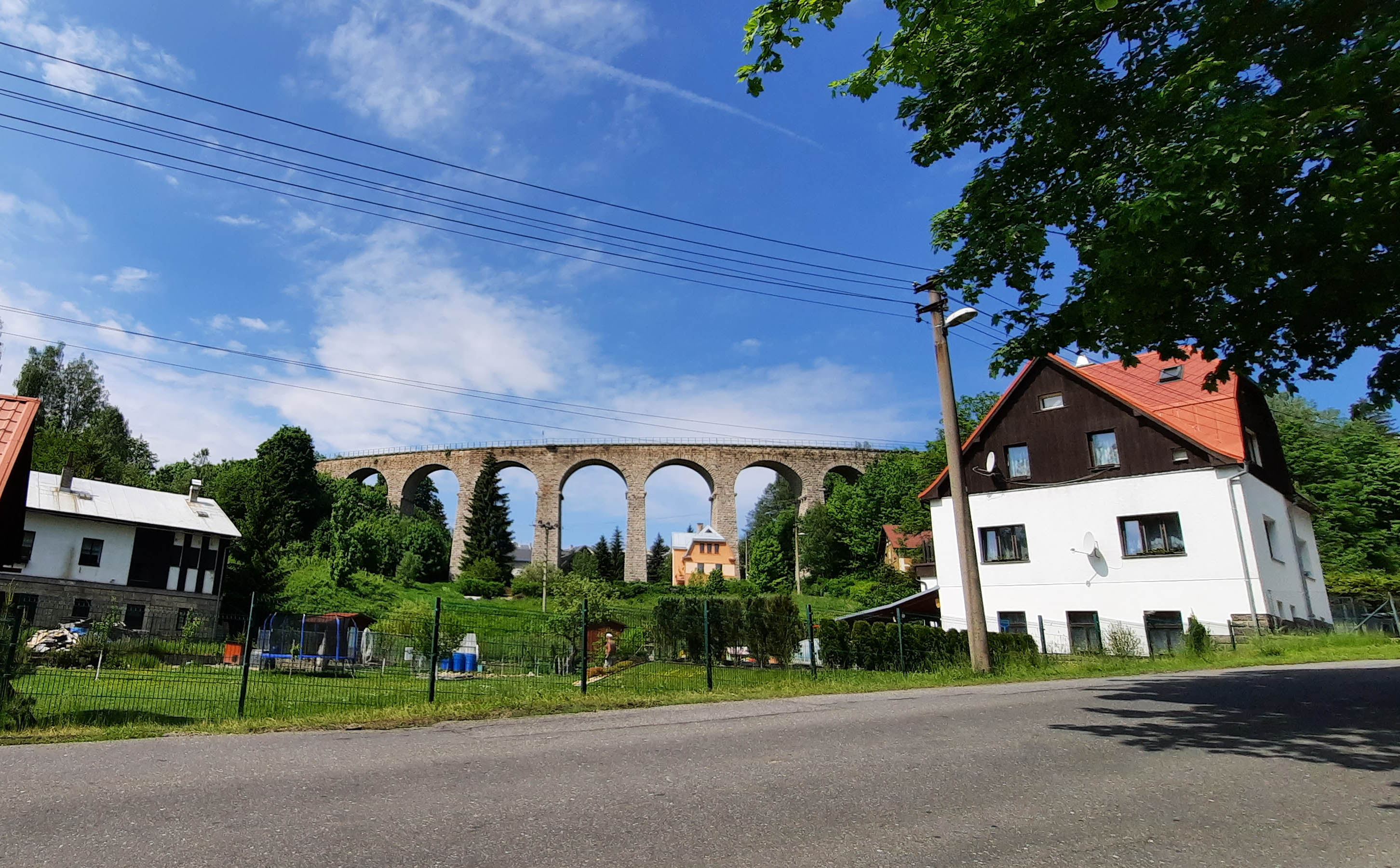 Smržovka - kamenný železniční viadukt
